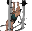 Barbell Press - Smith Machine Incline Guillotine